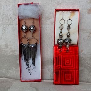 Hand Crafted one of kind Earrings & Necklace Sets